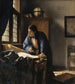 Le Géographe - Johannes Vermeer — vy av konstverket