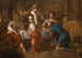 Abraham och ängeln - Johannes Voorhout — vy av konstverket