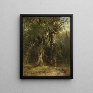 Johannes Wernardus Bilders - View in the Woods.webp