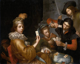 Johannes van Wijckersloot - The Card Game on the Cradle.webp