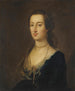 Portrait de Miss Hamilton - John Astley — vy av konstverket