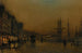 Glasgow - John Atkinson Grimshaw — vy av konstverket