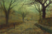 Stapleton Park nära Pontefract - John Atkinson Grimshaw — vy av konstverket