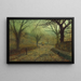 Stapleton Park nära Pontefract - John Atkinson Grimshaw — inramlat konstverk på väggen