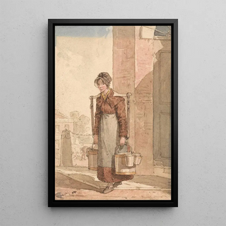 John Augustus Atkinson - A Milkmaid.webp