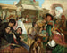 Le vendeur d'éventails - John Bagnold Burgess — vy av konstverket