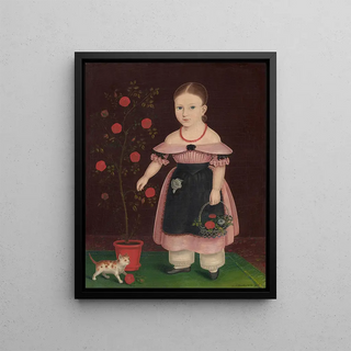John Bradley - Little Girl in Lavender.webp