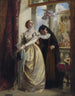 Juliette och hennes barnsköterska - John Callcott Horsley — vy av konstverket