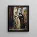 Juliette och hennes barnsköterska - John Callcott Horsley — inramlat konstverk på väggen