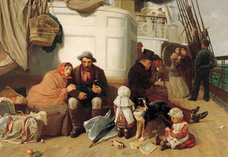 John Charles Dollman - The immigrants ship.webp
