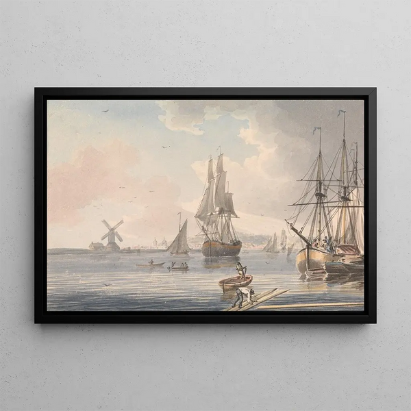 John Cleveley the younger - Deptford Dockyard Kent.webp
