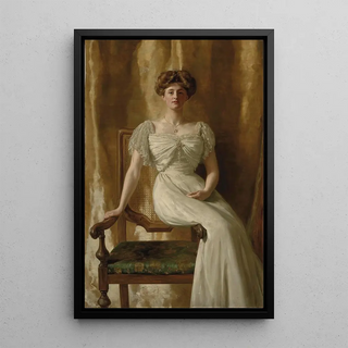 John Collier - Portrait of The Hon Mrs Harold Ritchie.webp