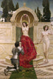 Tannhäuser vid Venusberget - John Collier — vy av konstverket