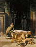 La mort de Cléopâtre - John Collier — vy av konstverket