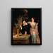 Le Laboratoire - John Collier — inramlat konstverk på väggen