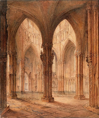 John Coney - The Interior of the Temple Church London.webp