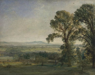 Bardon Hill, Coleorton Hall - John Constable — vy av konstverket