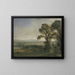 Bardon Hill, Coleorton Hall - John Constable — inramlat konstverk på väggen
