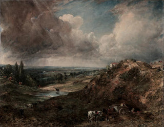 Branch Hill-ån vid Hampstead - John Constable — vy av konstverket