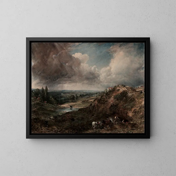 Branch Hill-ån vid Hampstead - John Constable — inramlat konstverk på väggen