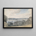 Dedham Vale Suffolk från nära East Bergholt - John Constable — inramlat konstverk på väggen