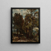 Fen Lane East Bergholt - John Constable — inramlat konstverk på väggen