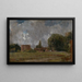Maison de Golding Constable i East Bergholt, konstnärens födelseplats - John Constable — inramlat konstverk på väggen