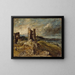 Château de Hadleigh - John Constable — inramlat konstverk på väggen