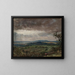 Vue de Hampstead Heath vers Harrow - John Constable — inramlat konstverk på väggen