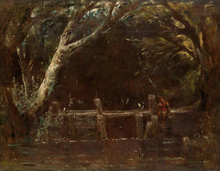 Le paysage du verrou - John Constable — vy av konstverket