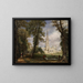 La cathédrale de Salisbury depuis le jardin des évêques - John Constable — inramlat konstverk på väggen