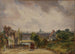 Le cottage de Sir Richard Steele, Hampstead - John Constable — vy av konstverket
