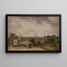 Le cottage de Sir Richard Steele, Hampstead - John Constable — inramlat konstverk på väggen
