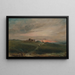 Stonehenge vid solnedgången - John Constable — inramlat konstverk på väggen