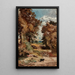 Le champ de blé - John Constable — inramlat konstverk på väggen