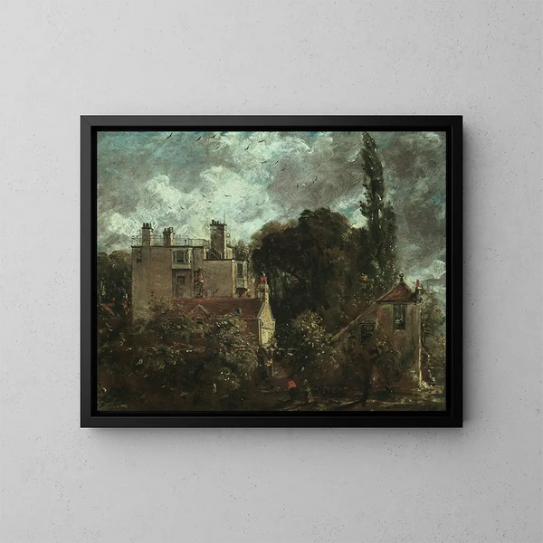 Le Bosquet ou la Maison des Amiraux à Hampstead - John Constable — inramlat konstverk på väggen