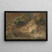 Skogsbryn - John Constable — inramlat konstverk på väggen