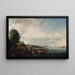Pont de Waterloo - John Constable — inramlat konstverk på väggen