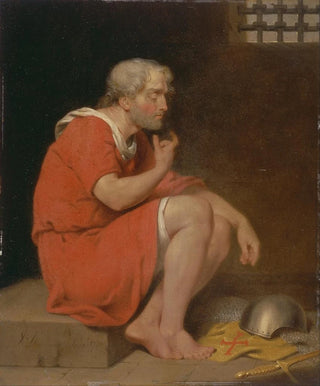 John Downman - Robert Duke of Normandy in Prison.webp