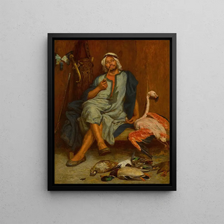 John Evan Hodgson - A Tunisian Bird Seller.webp