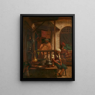 John Evan Hodgson - An afternoon in the bazaar.webp