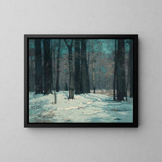 John Fabian Carlson - Woods in Winter.webp