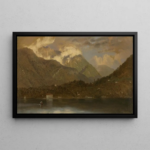 John Ferguson Weir - Lake Como.webp