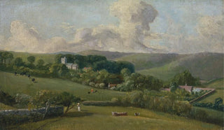 John Fisher Bishop of Salisbury - Osmington A View to the Village.webp