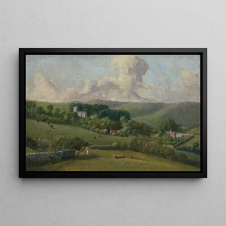 John Fisher Bishop of Salisbury - Osmington A View to the Village.webp