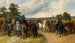 En hästmarknad på Southborough Common - John Frederick Herring den äldre — vy av konstverket
