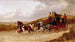 Le Courrier royal d'Édimbourg et de Londres - John Frederick Herring l'Ancien — vy av konstverket