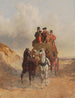 Le Royal Mail Coach sur la route - John Frederick Herring l'Ancien — vy av konstverket