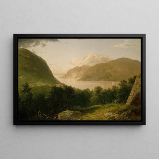 John Frederick Kensett - Hudson River Scene.webp