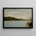 Lac George 1872 - John Frederick Kensett — inramlat konstverk på väggen